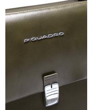 PIQUADRO CAMPIONARIO - LINK 2 Cartella porta PC 13", espandibile verde - Cartelle Lavoro - 4