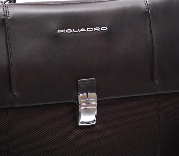 CAMPIONARIO - LINK 2 Cartella porta PC 13", espandibile moro - Cartelle Lavoro