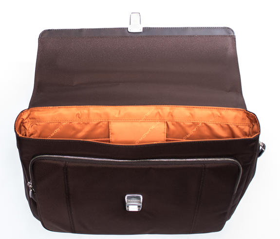 CAMPIONARIO - LINK 2 Cartella porta PC 13", espandibile moro - Cartelle Lavoro