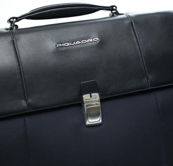 CAMPIONARIO - LINK 2 Cartella porta PC 13", espandibile blu - Cartelle Lavoro