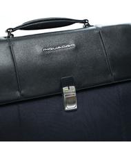 PIQUADRO CAMPIONARIO - LINK 2 Cartella porta PC 13", espandibile blu - Cartelle Lavoro - 5