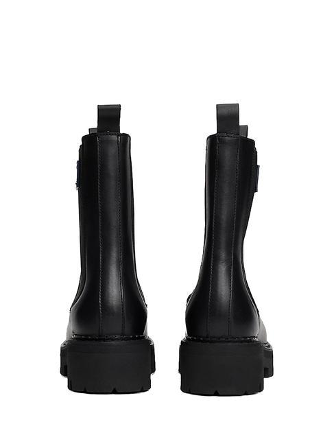 TOMMY JEANS Urban Chelsea Stivaletti in pelle NERO - Scarpe Donna