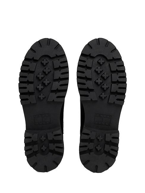 TOMMY JEANS Urban Chelsea Stivaletti in pelle NERO - Scarpe Donna