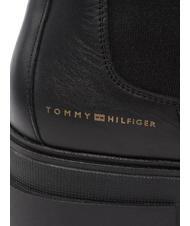 TOMMY HILFIGER MONOCHROMATIC CHELSEA Stivaletti alti in pelle NERO - Scarpe Donna - 4