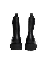 TOMMY HILFIGER TOMMY JEANS Urban Chelsea Stivaletti in pelle NERO - Scarpe Donna - 3