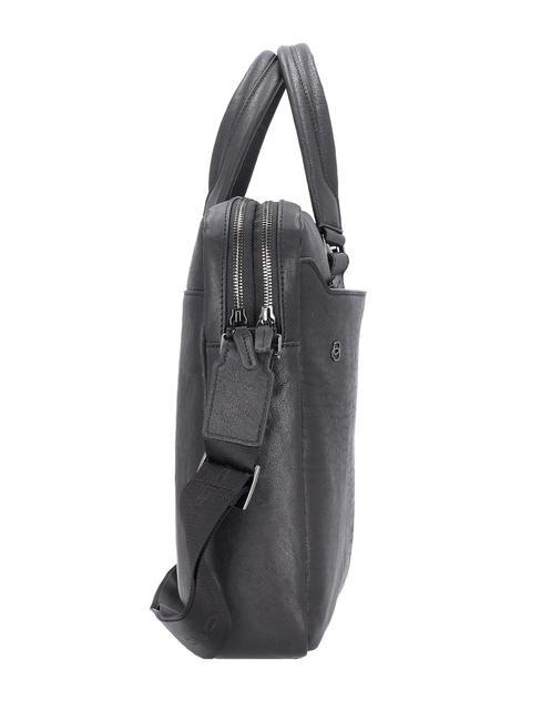 CAMPIONARIO - BLACK SQUARE Cartella in pelle porta pc 15.6" nero - Cartelle Lavoro