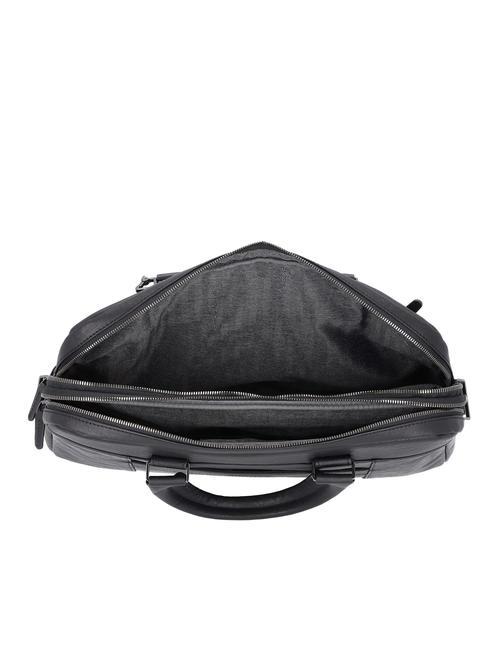 CAMPIONARIO - BLACK SQUARE Cartella in pelle porta pc 15.6" nero - Cartelle Lavoro