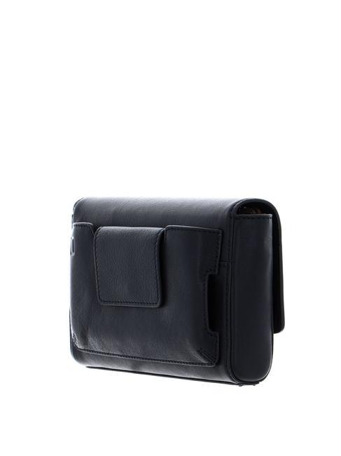 CAMPIONARIO - DAFNE Pochette porta smartphone in pelle Nero - Borse Donna