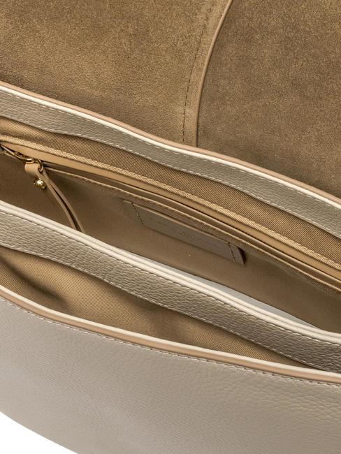 HELENA ROUND Borsa in pelle con tracolla in corda lamb - Borse Donna