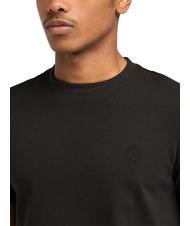 TIMBERLAND SS DUNRIVER CREW T-shirt in cotone black/pavement - T-shirt Uomo - 3