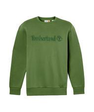 TIMBERLAND EMBROIDERY TONAL Felpa girocollo black/forestgreen - Felpe Uomo - 4