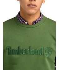 TIMBERLAND EMBROIDERY TONAL Felpa girocollo black/forestgreen - Felpe Uomo - 3