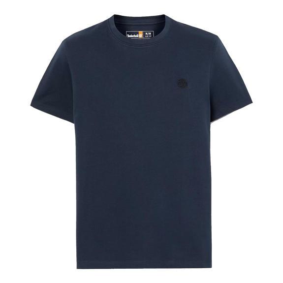 SS DUNRIVER CREW T-shirt in cotone dark sapphire/dark denim - T-shirt Uomo