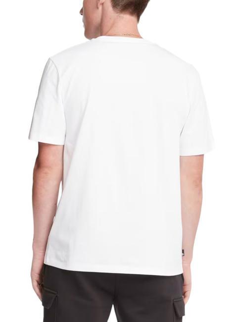 STACK LOGO T-shirt in cotone white - T-shirt Uomo