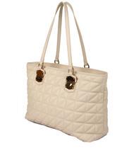 LOVE MOSCHINO CLICK HEART Shopping Bag burro - Borse Donna - 3