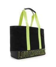 LOVE MOSCHINO FREE TIME  Shopper in canvas - Borse Donna