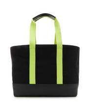 LOVE MOSCHINO FREE TIME  Shopper in canvas Nero - Borse Donna - 3
