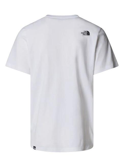 EASY T-shirt stampa logo tnf white - T-shirt Uomo