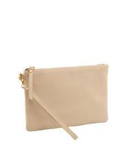 LESAC ROBERTA Pochette in pelle dollaro latte - Borse Donna - 2