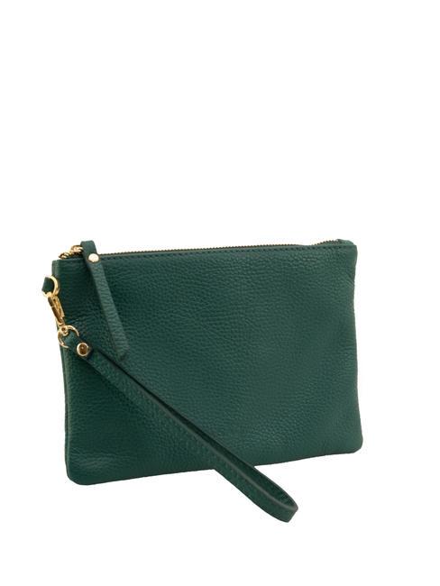 ROBERTA Pochette in pelle dollaro pavone - Borse Donna