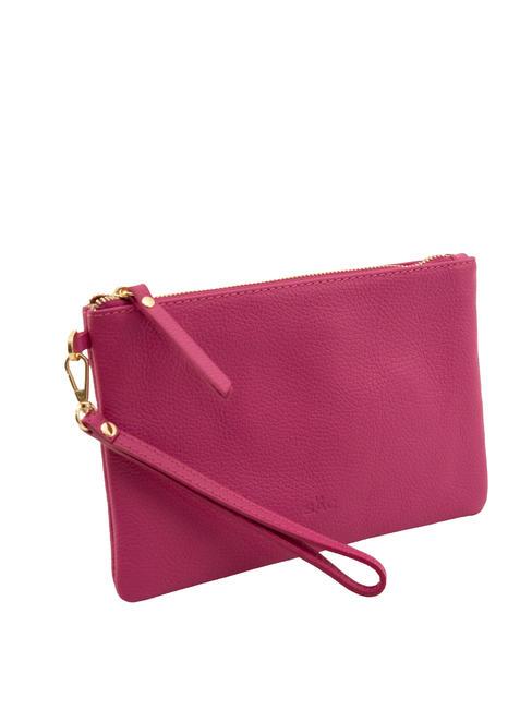 ROBERTA Pochette in pelle dollaro fuxia - Borse Donna