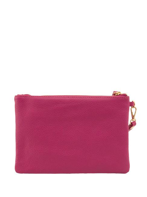 ROBERTA Pochette in pelle dollaro fuxia - Borse Donna