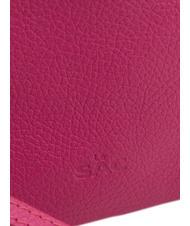 LESAC ROBERTA Pochette in pelle dollaro fuxia - Borse Donna - 5
