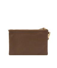 LESAC ROBERTA Pochette in pelle dollaro taupe - Borse Donna - 3