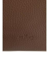 LESAC ROBERTA Pochette in pelle dollaro taupe - Borse Donna - 5