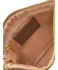 LESAC ROBERTA Pochette in pelle dollaro taupe - Borse Donna - 6