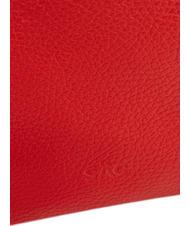 LESAC ROBERTA Pochette in pelle dollaro rosso - Borse Donna - 5