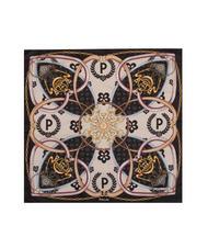 POLLINI HEARTS TWILL Foulard nero - Sciarpe - 2