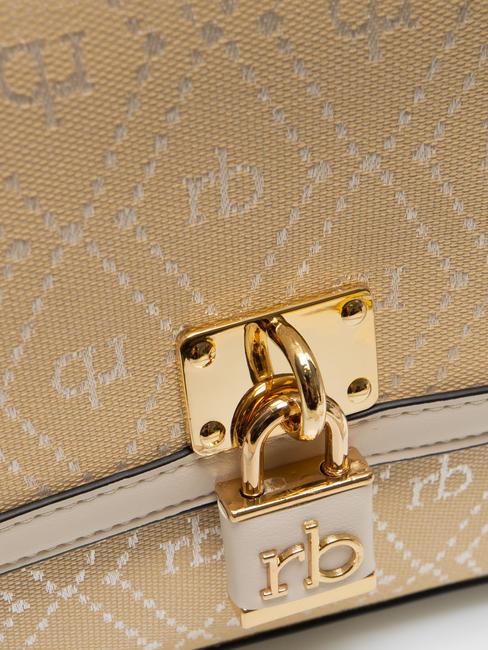 FRIDA Borsa a spalla, con tracolla off white - Borse Donna