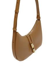 FURLA GOCCIA Borsa a spalla pelle martellata deserto - Borse Donna - 3