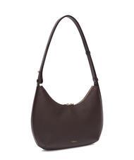FURLA GOCCIA Borsa a spalla pelle martellata cioccolato - Borse Donna - 2