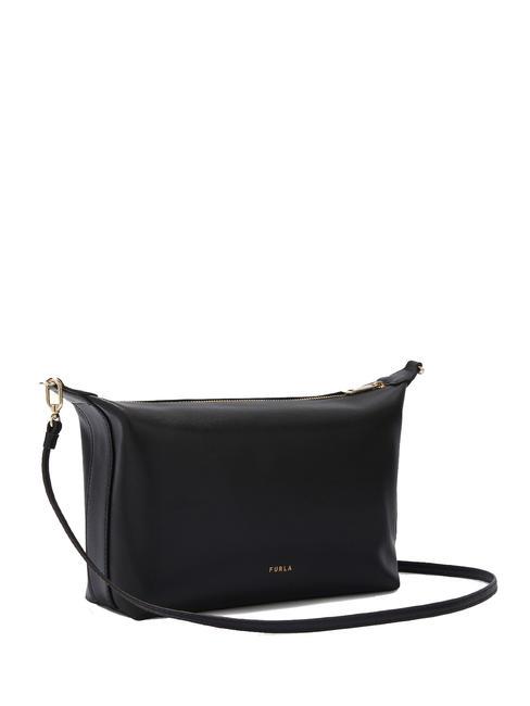 NUVOLA Borsa mini in pelle a tracolla Nero - Borse Donna