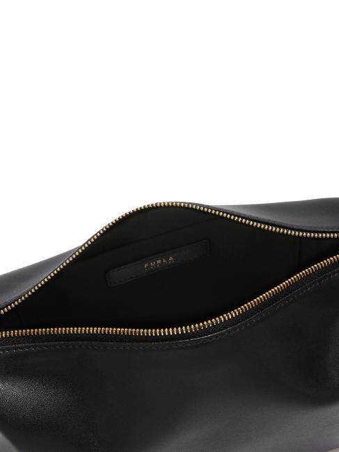 NUVOLA Borsa mini in pelle a tracolla Nero - Borse Donna