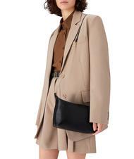 FURLA NUVOLA Borsa mini in pelle a tracolla Nero - Borse Donna - 5