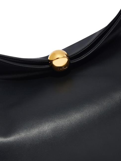 SFERA SOFT Borsa a spalla in pelle Nero - Borse Donna