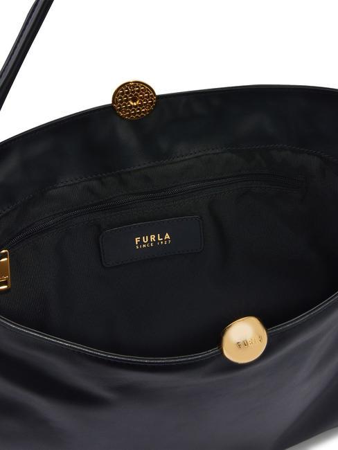 SFERA SOFT Borsa a spalla in pelle Nero - Borse Donna