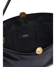 FURLA SFERA SOFT Borsa a spalla in pelle Nero - Borse Donna - 5