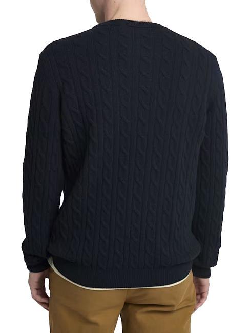 P-B LAMBWOOL Maglione girocollo in misto lana dark sapphire/dark denim - Maglie Uomo