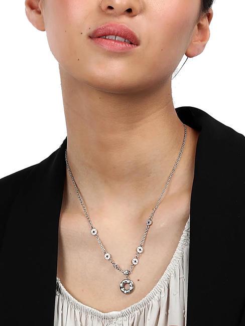 BAGLIORI Collana cristalli bianchi ARGENTO - Collane