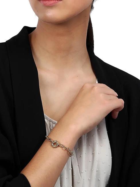 BAGLIORI Bracciale con cristalli colorati oro - Bracciali Donna