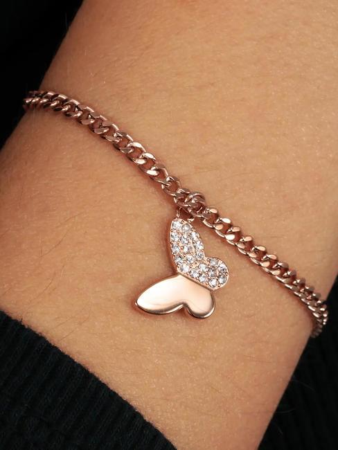 TALISMANI Bracciale charm farfalla ARGENTO - Bracciali Donna