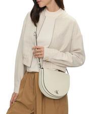 CALVIN KLEIN CK JEANS MINIMAL MONOGRAM Mini Bag a tracolla birch - Borse Donna - 4