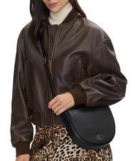 CALVIN KLEIN CK JEANS MINIMAL MONOGRAM Mini Bag a tracolla pvh black - Borse Donna - 4