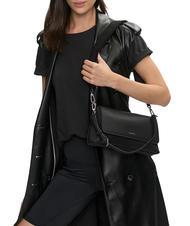 CALVIN KLEIN MUST  Borsa a spalla, con tracolla ck black - Borse Donna - 4