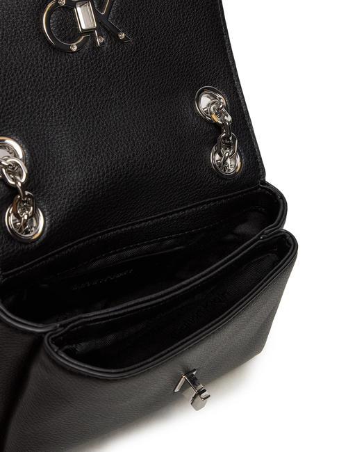RE-LOCK Mini Bag a spalla / a tracolla ck black - Borse Donna