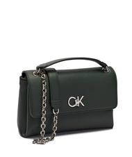 CALVIN KLEIN RE-LOCK  Borsetta a spalla / a tracolla palm green - Borse Donna - 2